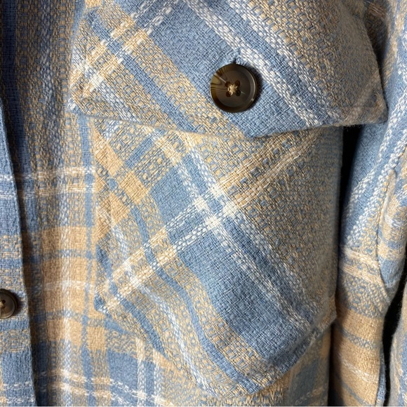 Boston Traders Size XXL Women’s Blue Shirt Trucker Jacket NWT Shacket - Picture 9 of 10